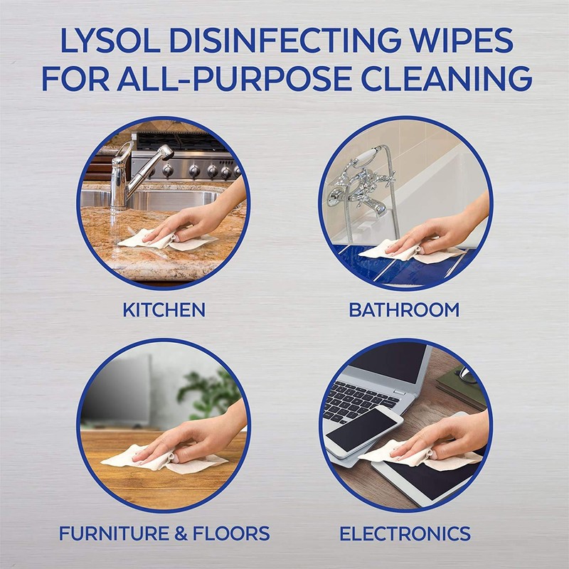 Lemon Lime Blossom Lysol Sanitizing Wipes