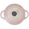 Le Creuset Stoneware Petite Round Casserole, 0.25 L, Shell Pink,