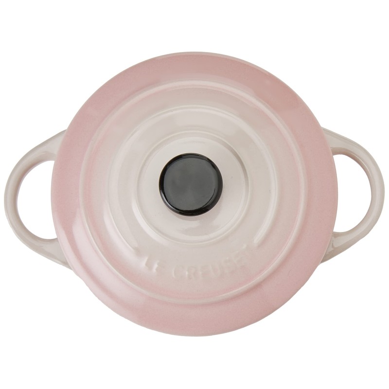 Le Creuset Stoneware Petite Round Casserole, 0.25 L, Shell Pink,