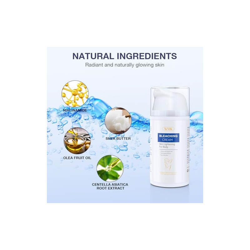 WMK Crema Vitamina C para Iluminacin de Piel en Axilas,