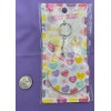 Unbranded Round Candy Heart Mirror Keyring - Cute and Compact