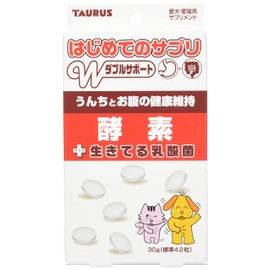 Taurus Supplement for Pet Dogs and Cats, First Supplement, Enzyme, 1.1 oz (30 g)