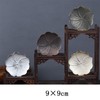 Alloy Bronze Metal Coasters Round Chinese Tea Insulated Coasters Kung
