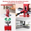 2-in-1 Adjustable Cabinet Door Mounting Aid: Robust and Easy Cabinet