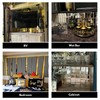 Lovdeco Peel and Stick 3 Inch Beveled Mirror Glass Tile