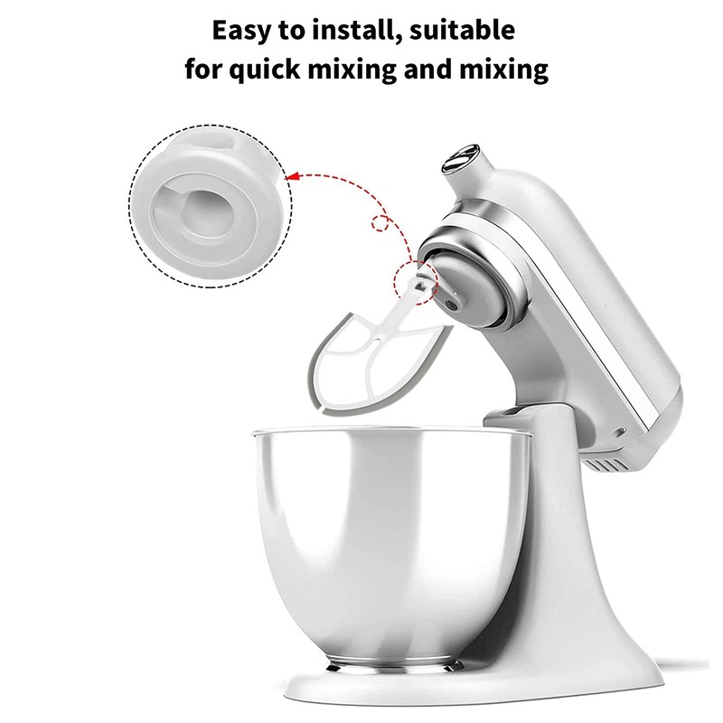 Plastic Flex Edge Beater for 5QT Bowl-Lift Stand Mixer, Blender