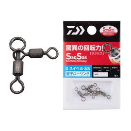 Daiwa Sarkan D-Swivel SS Parent-Child Rolling Swivel, 2 x 3