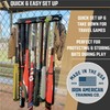 ALPHA BAT RACK XL (HOLDS 14 BATS) - Fence &