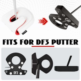 mytag Hockey Mask DF3 Putter Covers, Horror Golf Putter Headcover for LAB DF3 Center Shaft Magnetic Closure