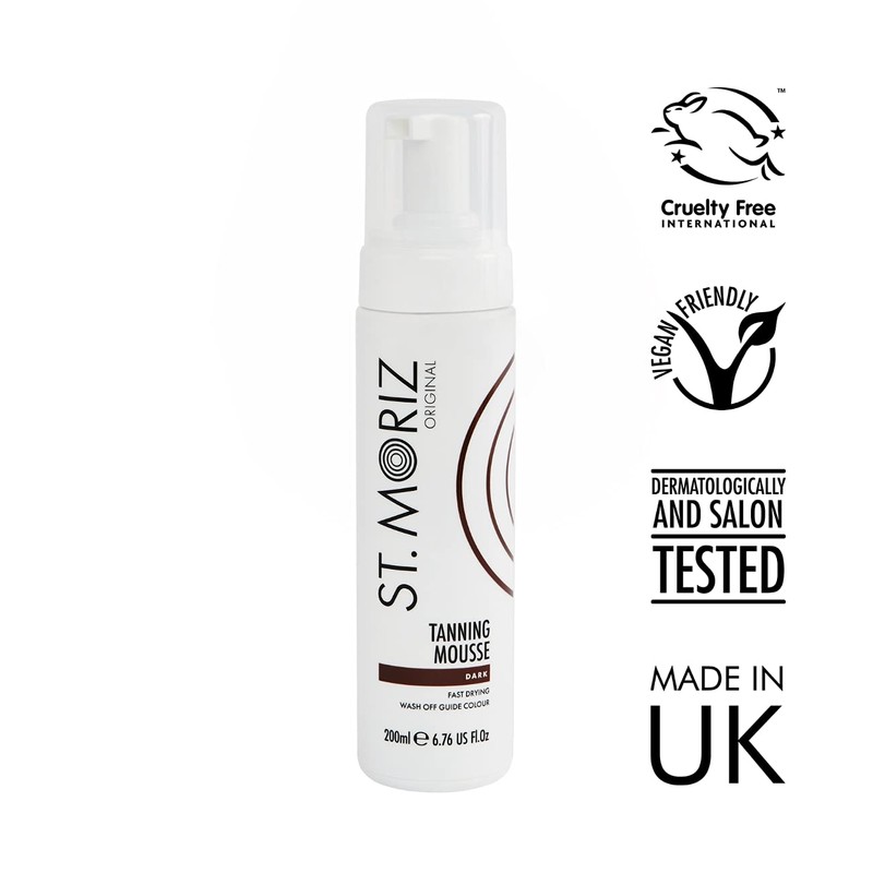 St Moriz Self Tan Range Instant Self Tanning Mousse Dark