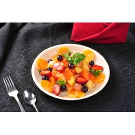 Atmos Green 100 pack 7.5" Round Palm Leaf Dinner Plate Compostable disposable premium heavy duty Eco-Friendly Microwave Refrigeration safe Bamboo like Wedding Events Party