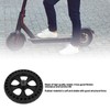 Electric Scooter Solid Rear Wheel Tire Assembly With Wheel Hub