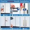 King&Charles Cabinet Hardware Jig, Metal Cabinet Handle Jig + Auto