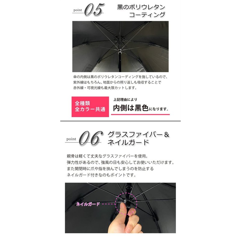 Round Silhouette, Completely Blackout, Thin, 3-tier, Folding Umbrella, For Rain