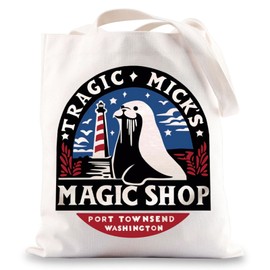 Tragic Mick's Magic Shop Tote Bag Tragic Mick's Magic Shop Gifts Detectives TV Series Shoulder Bag (Magic Shop uk)