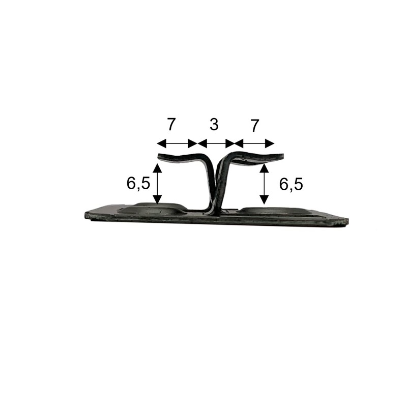 FRÜH Schnellbautechnik WPC Clip 6 mm Patio Clips Invisible Patio