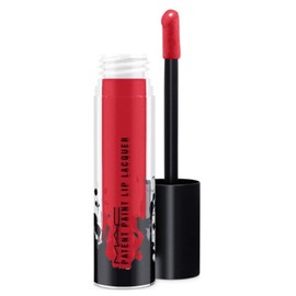 MAC Cosmetics Limited Edition Patent Paint Lip Lacquer - 593 Slick Flick (Red) - 0.13 oz / 3.8 g