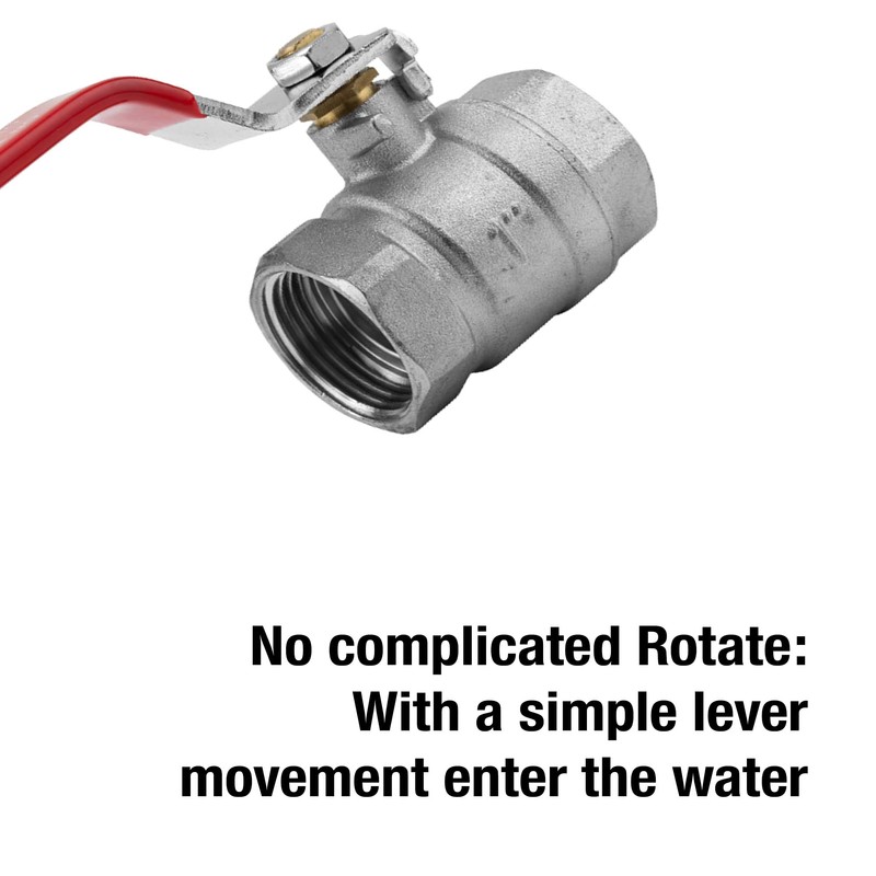Gardena Ball Valve: Outlet Valve for Indoor and Outdoor Use,