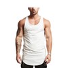 Mens Workout Stringer Tank Tops Fitness Performance Muscle Sleeveless Shirts