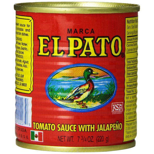 El Pato Tomato Sauce with Jalapeno, 7.75 Ounce (Pack of 24)