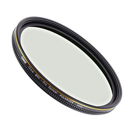 Okko Pro Range Circular Polarizer Filter for Perfect Photography, Adjustable Polarization, Compatible with All Major Brands, Color Saturation Lens Filter. Break it, we Replace it, Free - 82mm
