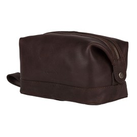 Burkely Vintage Leather Toiletry Bag 23 cm, brown