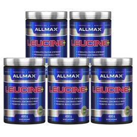 Allmax Leucine 5000mg 400g, 5 units / 올맥스 류신 5000mg 400g, 5개