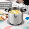 Vivicreate Stainless Steel Stock Pot, 27.5 Quart, 11.4 x 13.4