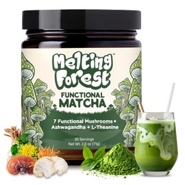 Mushroom Matcha Powder with 7 Functional Mushrooms