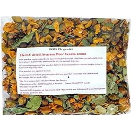 BSD Organics Dried Avarampoo Flower/Dry Avarampoo/Senna Auriculata/Tanner's cassia/Tangedu for Herbal Tea/Skin Hair care and more - 50 Gm / 1.7 Oz
