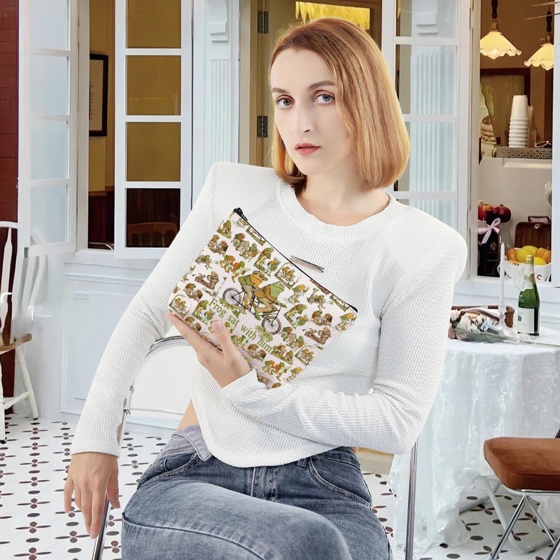 LEVLO Frog Toad Toad Toad Sat And Did Nothing Frog