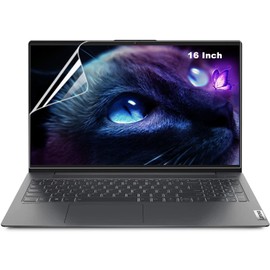UUONDO 2 Pack 16 inch Screen Protector for Lenovo Ideapad 5 Pro 16, Ideapad 5i Pro 16, Ideapad Slim 3/5 16, Ideapad Slim 7 16, Ideapad Flex 5 16, Ideapad Gaming 16, HD Crystal Clear Film