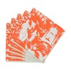 Caspari Silk Road Toile Mandarin Cocktail Napkins - 20 Cocktail
