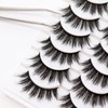 Losha Eyelashes Natural Look Faux Mink Lashes Pack Handmade Fluffy