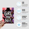 Congratulations Card for Women - Proud of You Card for