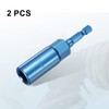 sourcing map 2pcs Nut Driver 12mm Hex Drive Socket CR-V