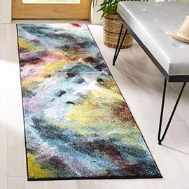 Safavieh Galaxy Collection GAL110A Vibrant Abstract Runner, 2'3" x 8' , Multi