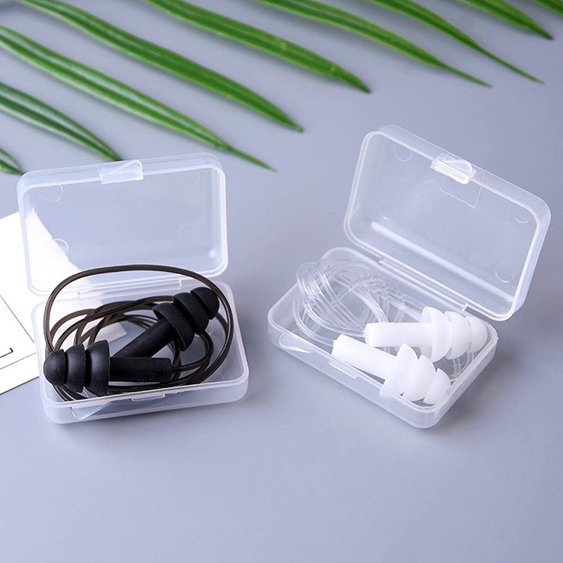 Noise Cancelling Ear Plugs with Cords 4 Pairs, Noise Reduction