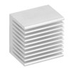 8Pcs Cooling Fins Aluminum Power Radiator Heat Sink Kit for