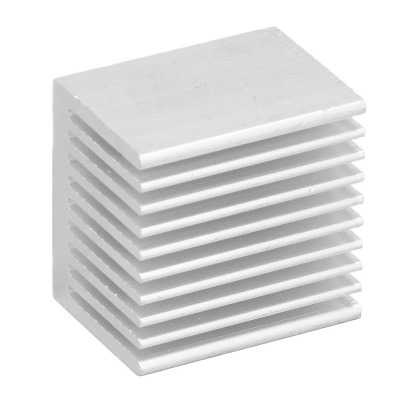 8Pcs Cooling Fins Aluminum Power Radiator Heat Sink Kit for