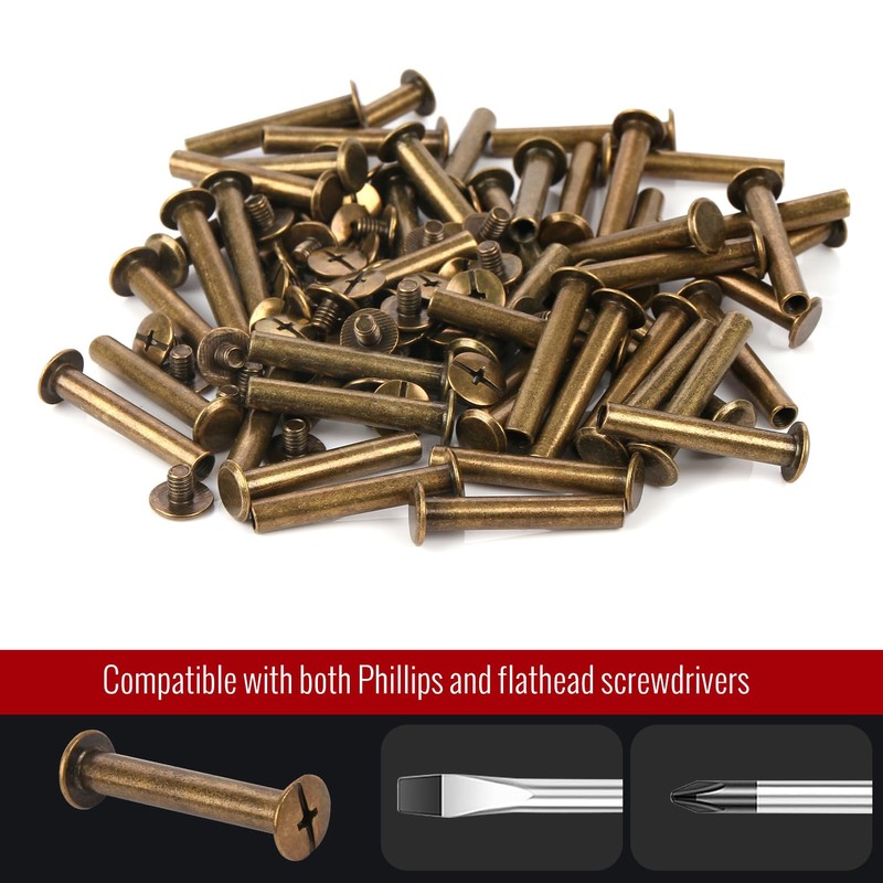 Chicago Binding Screws - 5 mm x 30 mm Binding