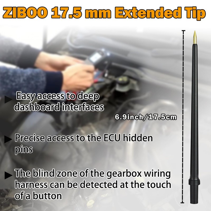 ZIBOO PPTK0043 TEK 6IN Probe Tip Extended Probe Tip 4Mm