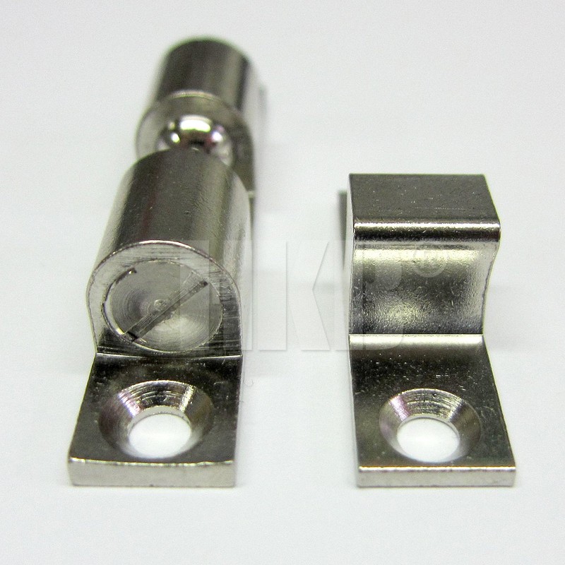HKB® Door Catch Nickel-Plated Metal 1 Double Ball Catch Door