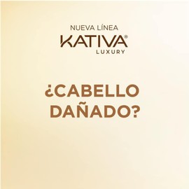 Kativa Luxury Conditioner, Vitamin E, Biotin, Bambus, repariert und schützt das Haar, vegane Formel, recycelte Verpackung, für den täglichen Gebrauch, 355 ml