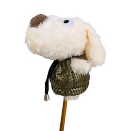 VeroMan Golf Headcover Driver DR Club #1 Compatible Plush Boa Plush Dog Animal Pattern Small Accessories