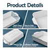 Casserole Dishes for Oven 9x13,2 Pack Ceramic Baking Dish Large