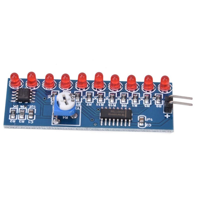 2 pieces NE555 + CD4017 LED Chaser Water Flow Light