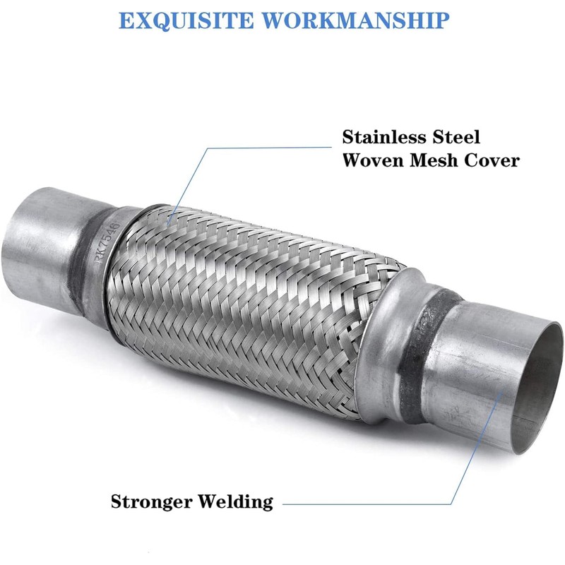 2.5 inch Exhaust Flex Pipe - RP Remarkable Power, 2.5