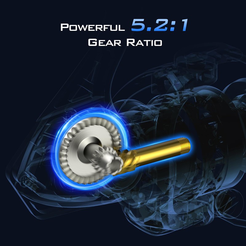 KastKing Centron Lite - Carrete de pesca de tamaño 5000