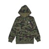 Fox Racing Boys' Youth Pack Fleece Zip, Green CAMO, Medium